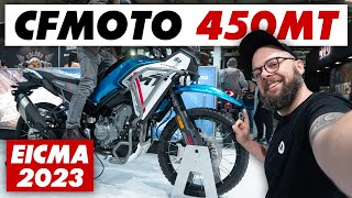 New 2024 CFMOTO 450MT Unveiled! EICMA 2023