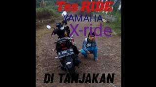 tes ride yamaha x ride