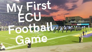 My First ECU Football Game!| Vlog #10