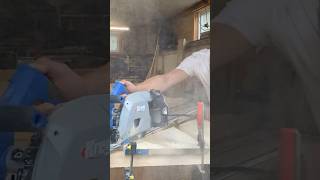 Cutting a Long 45 Degree Angle For Countertop