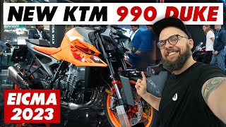 New 2024 KTM 990 Duke Unveiled! EICMA 2023