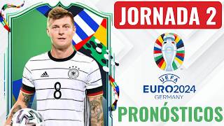 EUROCOPA 2024 Pronósticos JORNADA 2 con marcadores & PARLAYS cada DIA 🔥