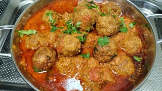 Kofta Curry Recipe | Restaurant Style Beef Kofta Recipe | بیف کوفتہ بنانے کا طریقہ | Kofta Recipe