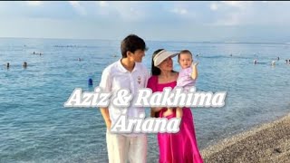 Aziz and Rakhima with Ariana Infinity