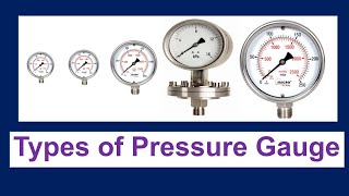 Types of Pressure Gauge