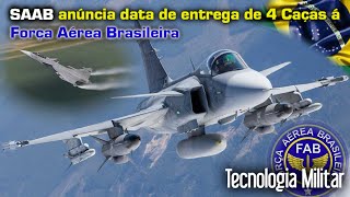 CONFIRMADO! FAB irá receber mais quatro caças Gripen E em 2021