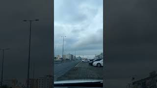 Oman Heavy Rain | Muscat Climate | Cloudy Morning #rain #oman #shorts