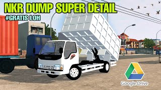 MOD BUSSID TERBARU ISUZU NKR 71 DUMP DETAIL