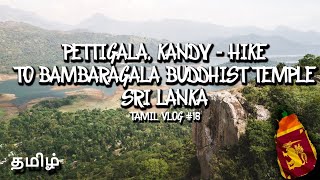 PETTIGALA KANDY – HIKE  TO BAMBARAGALA BUDDHIST TEMPLE | Tamilvlog #18 | SRI LANKA 🇱🇰 | தமிழ்