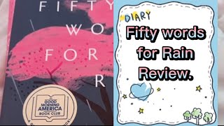 Fifty words for Rain Prelude Review/ I couldn't wait...😭😭😭😭😭 #fiftywordsforrain #bookreviews