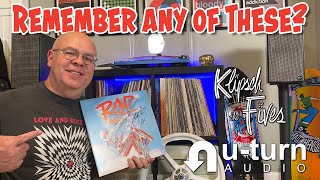 Checking Out My Vinyl Record Collection Like We Did as Kids | U-Turn Orbit & Klipsch the Fives