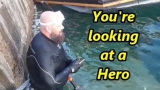 That Diver's a HERO