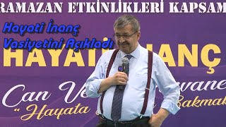 Hayati İnanç Vasiyetini Açıkladı