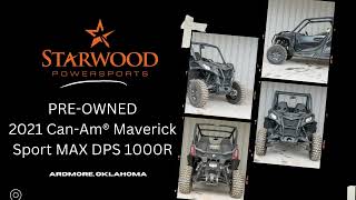 Pre-Owned 2021 Can-am® Maverick Sport MAX DPS 1000R