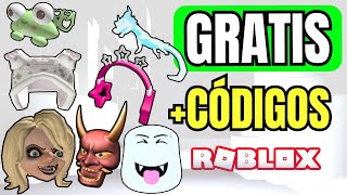 CARAS E ÍTEMS GRATIS EN ROBLOX UGC CÓDIGOS JUEGOS