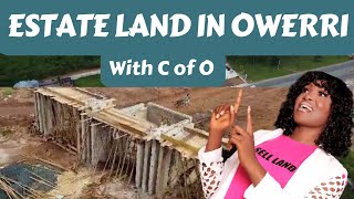 🔥New Estate Alert! 15M C of O land for sale in Owerri, Nigeria