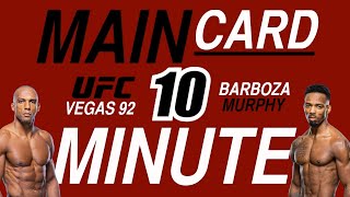 Best UFC Vegas 92 Bets | 10 Min Full Card Breakdown | Barboza vs. Murphy | UFC Fight Night 241