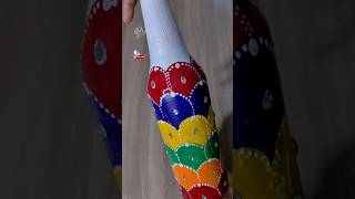 Bottle Decoration / Beautiful bottle painting #shorts #viralvideo #youtubeshorts