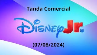 Tanda Comercial Disney Jr. (07 de Agosto del 2024)