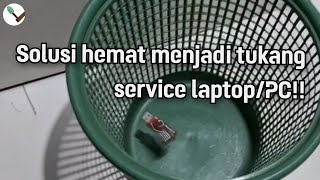 Solusi hemat install ulang windows, linux buat mulai karir jadi tukang service laptop/PC