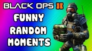 Black Ops 2 Funny Random Moments - Lion King, Car Roulette Fail, Cone Sex, Singing (Funtage)