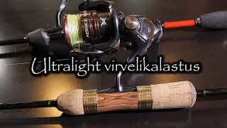 Ultralight virvelikalastus - Välineet