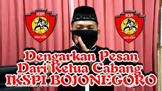 Pesan Dari Ketua Cabang IKSPI Bojonegoro