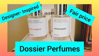 High-end Designer-Inspired Luxury Perfumes Review |Dossier Perfumes |Honest Review