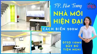 #1543. ⭐ nhà gần biển ngay trung tâm thành phố nha trang, nhà mới siêu đẹp, đường tháp bà, 2 tháng 4