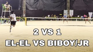 1 VS 2 "PARTIDA" | EL-EL VS BIBOY/JR | BAYUGAN TENNIS MATCH | MINDANAO PH