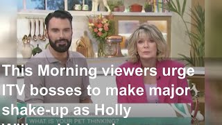 This Morning viewers urge ITV bosses to make major shake-up as Holly Willoughby and Phillip Sch