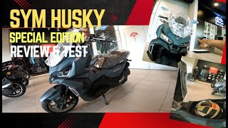 Review SYM Husky Special Edition /Seat Compartment Test