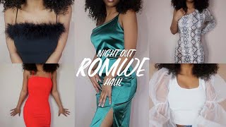 NIGHT OUT ROMWE TRY-ON HAUL!