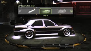 NFSU2 | Mercedes 190E | Need For Speed Underground 2