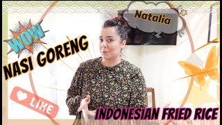 🇮🇩 Nasi Goreng Traditional Indonesian Recipe cooked and tried !!!  🇮🇩