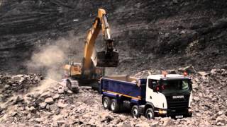 Scania Off-Road para minería y construcción