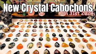 🔮Calling All CRYSTAL Enthusiasts! New JUICY Cabochons!🤩😍 New inventory as of Jan 31st, 2024!