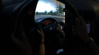 BMW E46 POV Driving | Making A U-Turn W/ Quick Pull