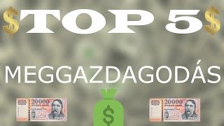 KŐ 15 MILLIÓ DOLLÁRÉRT? TOP 5 LEGMEGHÖKKENTŐBB MEGGAZDAGODÁS