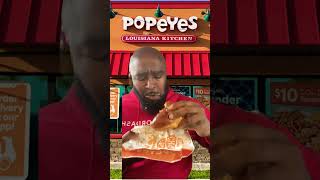 POPEYES®️SPICY TRUFF®️ CHICKEN SANDWICH #popeyes #popeyeslouisianakitchen #truff #mukbang #shorts