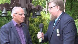 Former Deputy Mayor of Toronto Vincent Crisanti chatting with Reginald Show at Casa Loma