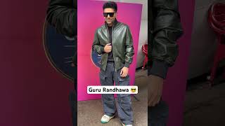 Guru Randhawa looks cool in an all black jacket and cargos combo at Sa Re Ga Ma Pa sets #GuruRandhaw