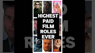 Highest Paid Film Roles Ever #movies #actor #rich  #money #star