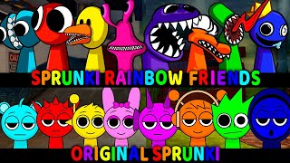 FNF SPRUNKI RAINBOW FRIENDS vs ORIGINAL SPRUNKI - Friday Night Funkin'