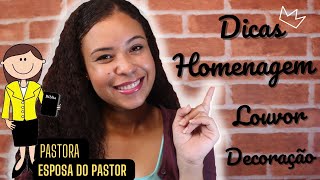 Dia da Esposa do PASTOR | Dia da Pastora | Aniversário | Ideias de homenagem @Juhlilas