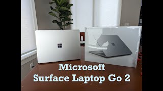 Surface Laptop Go 2 Unboxing