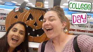 COLLEGE DAY IN MY LIFE | Homework, Tennis, & Shopping!