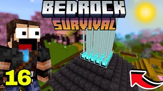 FARM de BEACON 100% MANUAL na SÉRIE DO MINECRAFT BEDROCK SURVIVAL 1.20