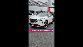 Used 2021 Nissan Rogue Platinum AWD - Premium Styling | Available at West Coast Nissan in Vancouver