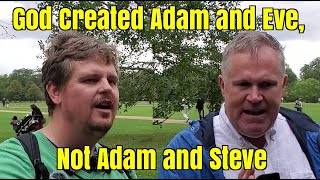 Speakers Corner/Bob & Steve The Atheist/Should We Support Christian Peoples Alliance Or Reform Party